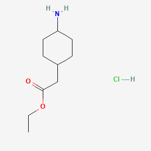 Etil trans-2-(4-aminocikloheksil)acetat hidrohlorid丨CAS 76308-26-4
