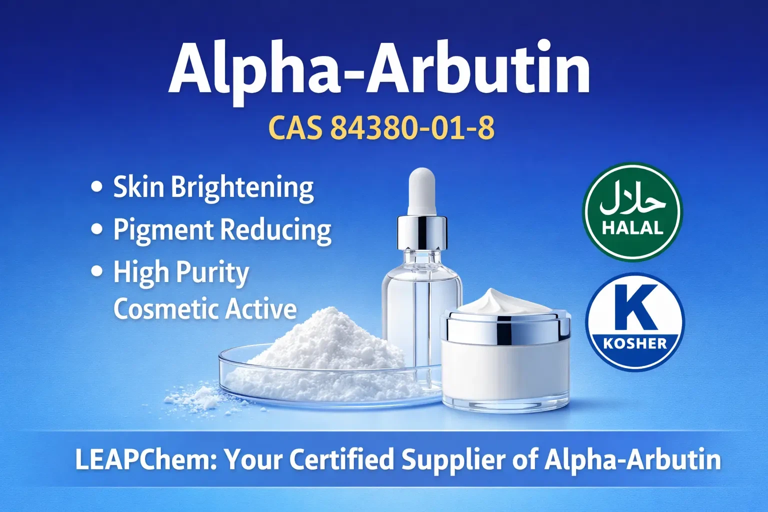 Alpha-Arbutin (CAS 84380-01-8): Kozmetički proizvod visokih performansi sa ve...