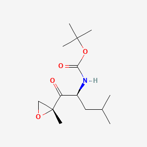 1,1-dimetiletil N-((1S)-3-metil-1-(((2R)-2-metil-2-oksiranil)karbonil)butil)karbamat丨CAS 247068-82-2