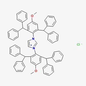 1,3-Bis(2,6-dibenzhidril-4-metoksifenil)-1H-imidazol-3-ijum hlorid丨CAS 1416368-03-0