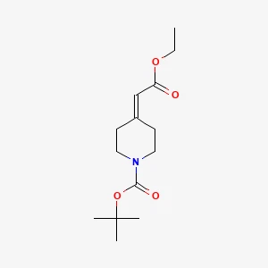 4- (2-etoksi-2-oksoetiliden) -1-piperidinecarboxyl kiselina Tert-Butil ester 丨 CAS 135716-08-4